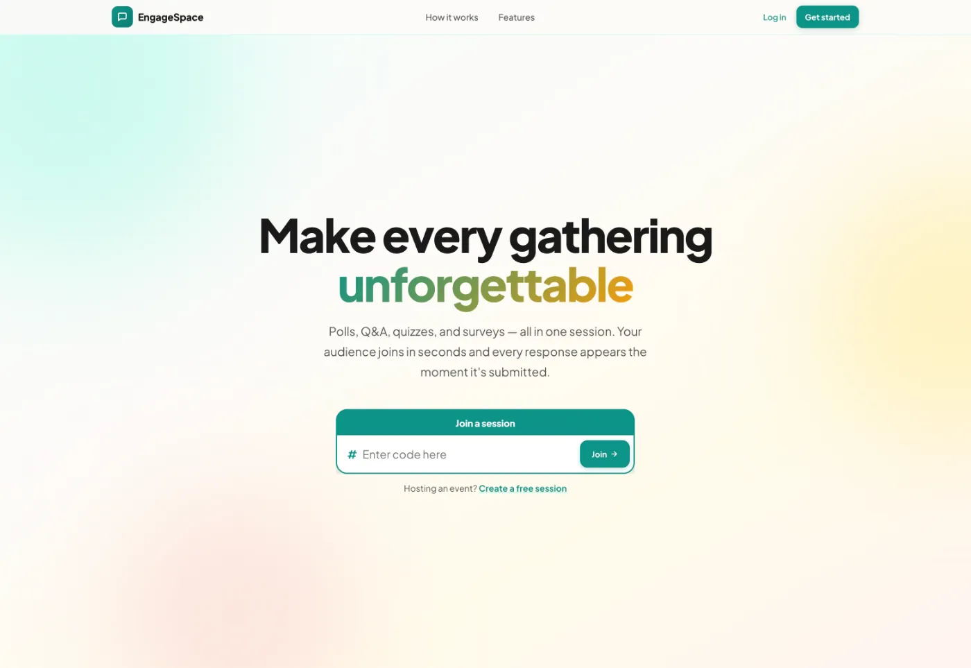 EngageSpace web app
